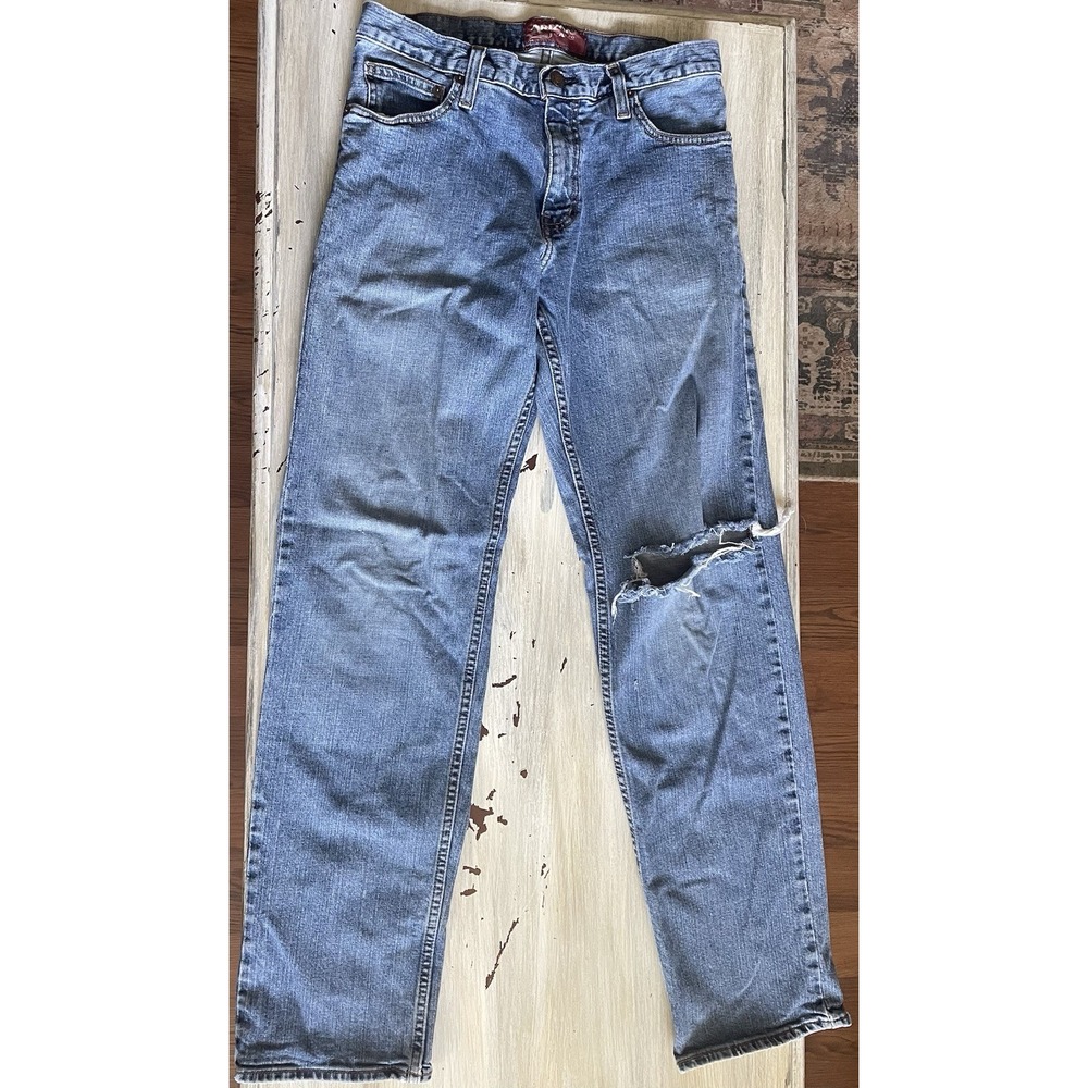 Arizona Men's Relaxed Straight Classic Jeans Size 29x32 Blue Denim‎
